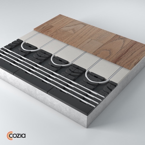 Cozia Warmboard Underfloor Heating System 3D